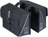 oCreon Zwart 35 liter waterafstotende dubbele fietstas