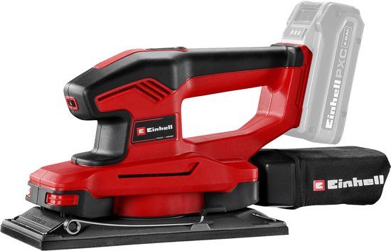 Einhell TE-OS 18/230 Li Solo Accu Vlakschuurmachine - Power X-Change - 18V - Incl. 3 schuurvellen