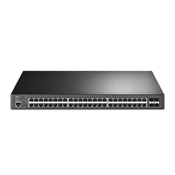 TP-Link TL-SG3452XP - JetStream - Switch - 48x Gigabit Ethernet, 4x SFP+ - Managed - L2+ - PoE+
