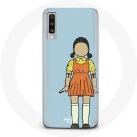 Maniacase Hoesje voor Samsung Galaxy A50 Inktvis spel de reuze spel pop