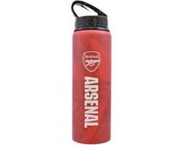 Merkloos / Sans marque Wan GmbH Aluminium Waterfles - Drinkfles - Buitenactiviteiten - Met draaglus - 750 ml - Rood/Wit