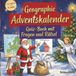Schlauvento Calendrier de l'Avent interactif de géographie : livre de quiz avec questions et énigmes