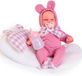 Muñecas Antonio Juan Newborn Baby Carla Orejitas Rose