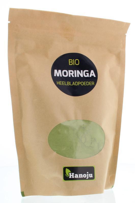 Hanoju Bio moringa oleifera heelblad poeder zak 250 G