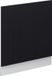 Vicco Fame-Line Frontpaneel – 60 cm sans plan de travail Zwart gestreept