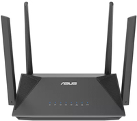 ASUS RT-AX52 AX1800 Wi-Fi 6 Router - Dual-band - Gigabit Ethernet - Black