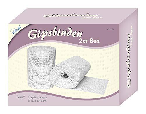 Mammut Spiel & Geschenk Mamut 144006 - gipsverband, verpakking van 2 stuks, uitbreiding voor gipsafdruk, set babybuik, dubbele set, accessoires, reserveonderdeel, om te vormen, voor creatieve doeleinden, voor knutselfans