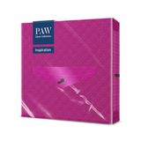 PAW - Papieren Servetten 3-laags (33 x 33 cm) I 20 Stuks I Perfect voor Verjaardagen, Feesten, Bruiloften, Communie, Vieringen I Tafeldecoratie Gestructureerde I Inspiratie Modern (hortensia)