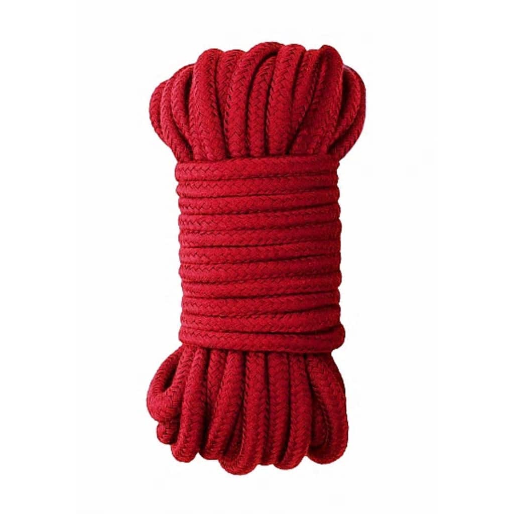 Shots - Ouch! Ouch Japanese Rope 10 Meter - Red