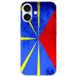 Apple iPhone 16 Reunion Flag Siliconen hoesje