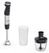 Merkloos Staafmixer Staafmixer 1000 W - Turbo - Silence-modus - 800 ml beker en 500 ml hakmolen