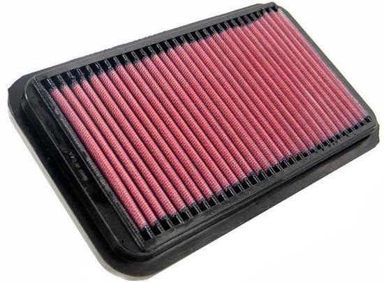 K&N vervangingsfilter passend voor Suzuki Alto 1.1 2002-2008, Swift 1.3 (JSA) 5/2005-2010, Wagon R Plus 1.0, 1.2 1998-2008 (33-2826)