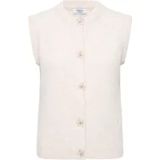 b.young BYOMEA VEST Dames Tricot Gilet Sans Manches XL Birch Melange