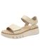 Tamaris Comfortabele Damessandalen ECRU 39 EU
