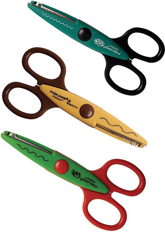 Fiskars Kidzors kartelscharen - Assortiment - Papierschaar - Multi