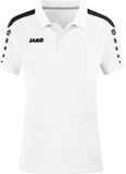 Jako Power Polo Dames - Wit | Maat: 38