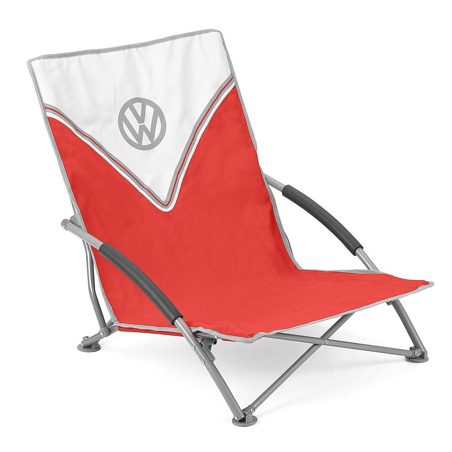 VOLKSWAGEN Volkswagen lage campingstoel rood