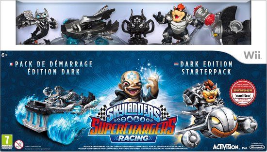 Skylanders Super Chargers: Starter Pack - Dark Edition - Wii