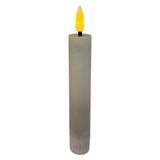 Mansion Atmosphere Bougie LED rechargeable 2.2x12.5cm rustique ivoire