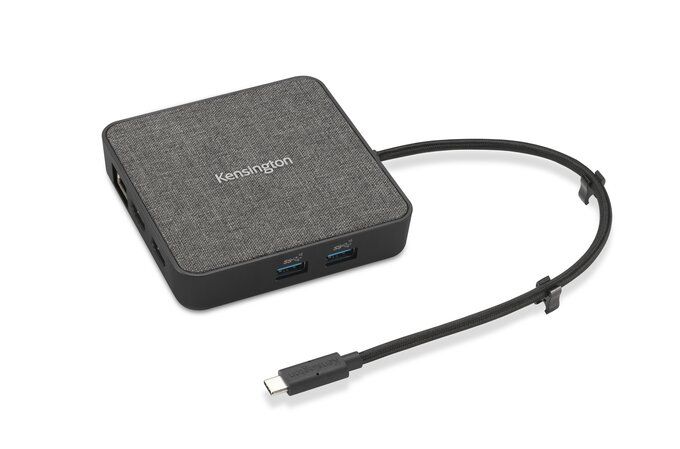 Kensington MD120U4 USB4 Portable Docking Station - 8K, 2x HDMI, Ethernet, USB-C, USB-A - Black