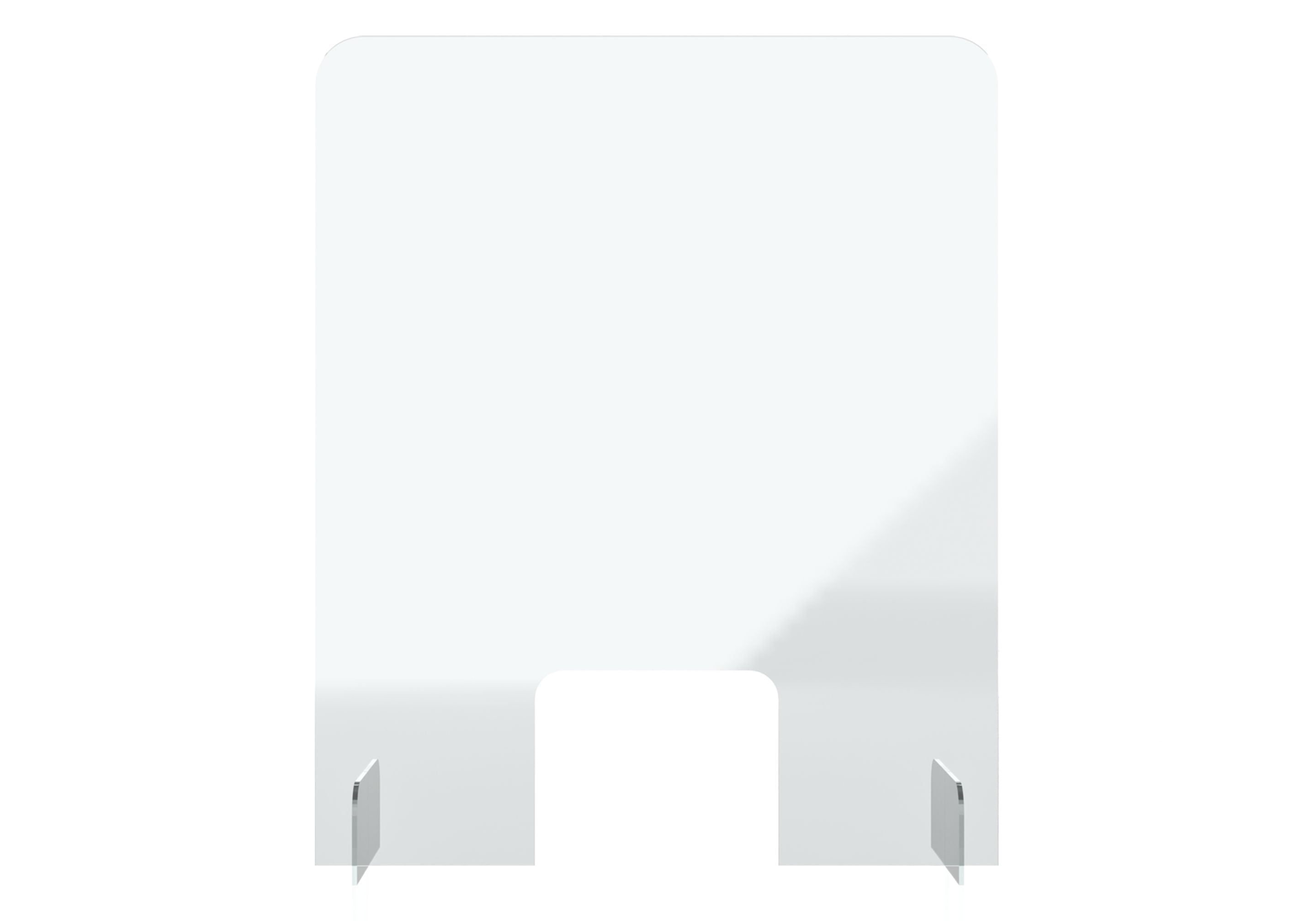 Magnetoplan Hygiëne Wandteller Display - 70x85cm - Transparant