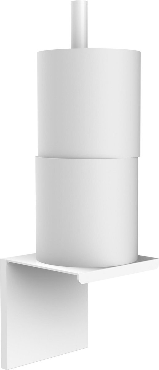 Sanifun toiletrolhouder Loft-Game Mat Wit 2