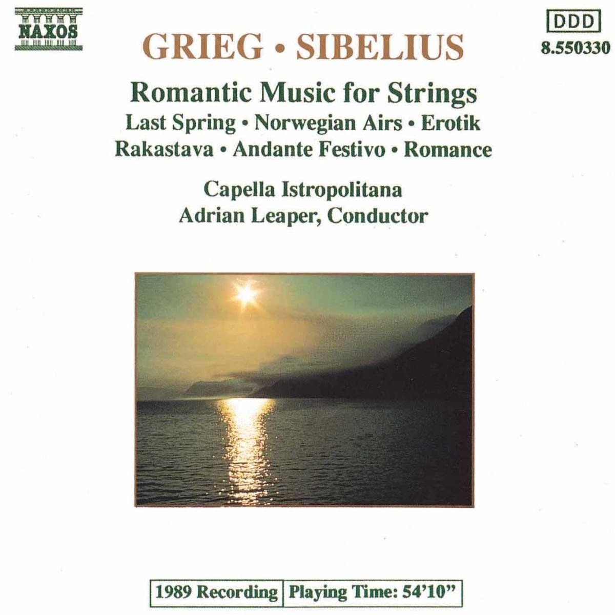 OUTHERE Grieg Edvard Hagerup, Rakastava...: Norwegian Airs - CD