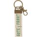 GRUSS & CO Sleutelhanger canvas motief Goede rit