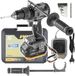 Procraft Industrial CD20B-1b perceuse-visseuse à percussion sans fil 20 V 150 Nm sans balai + 1x batterie 4,0 Ah + chargeur + mallette