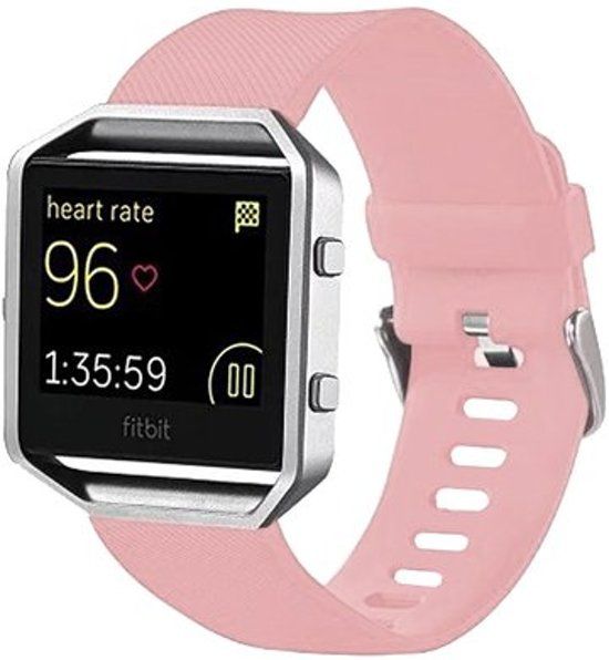 By Qubix Qubix Fitbit Blaze sport horloge band / siliconen alleen voor Fitbit Blaze - Roze