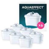 AQUAEFFECT MAX+ Waterfilterpatroon - 6 Stuk