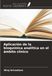 Aplicación OmniScriptum SRL Aplicación de la bioquímica analítica en el ámbito clínico Paperback