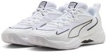 Puma Damen Solarflash 4 Zaalvoetbalschoenen Indoor Puma White-Puma aged silver