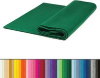 Vilt, breedte 90 cm, knutselen, naaien, kostuums, decoratie (bosgroen, 1 meter)