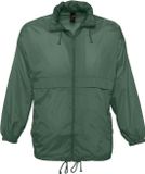 SOL'S Veste coupe-vent unisexe Surf Jacket L889 - Forest Green - M