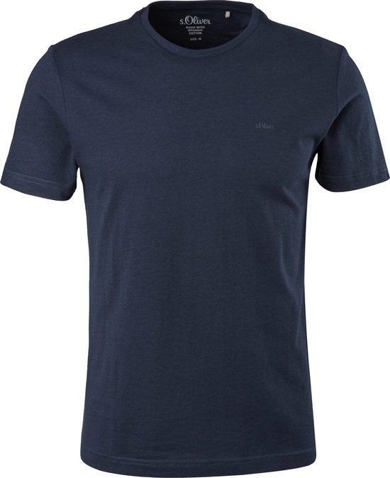 s.Oliver Men's T-shirt - 5978 BLUE - Size S