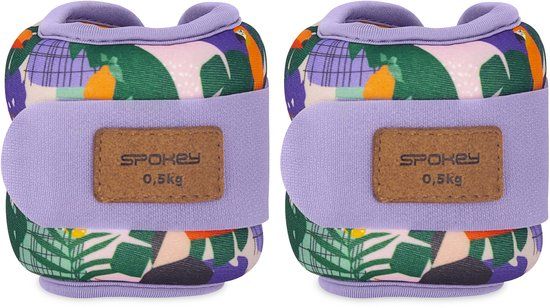Spokey Home Jungle - Enkel- en polsgewichten - 2x 0,5 kg