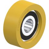 Blickle FTH 30x11/9-7K Geleidingsrol Wieldiameter: 30 mm Draagvermogen (max.): 30 kg 1 stuk(s)