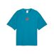 PUMA KING Sportstyle T-shirt Heren Blauw Maat S