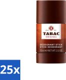 Tabac Original 25 x Stick déodorant - 75 ml - Lot promotionnel