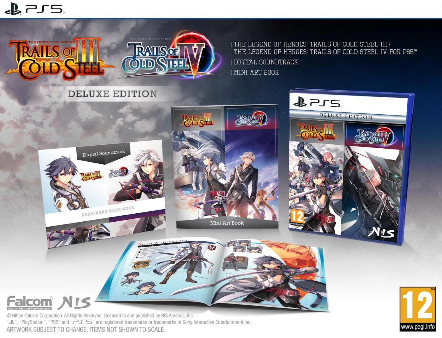 The Legend of Heroes: Trails of Cold Steel III + IV Deluxe Edition
