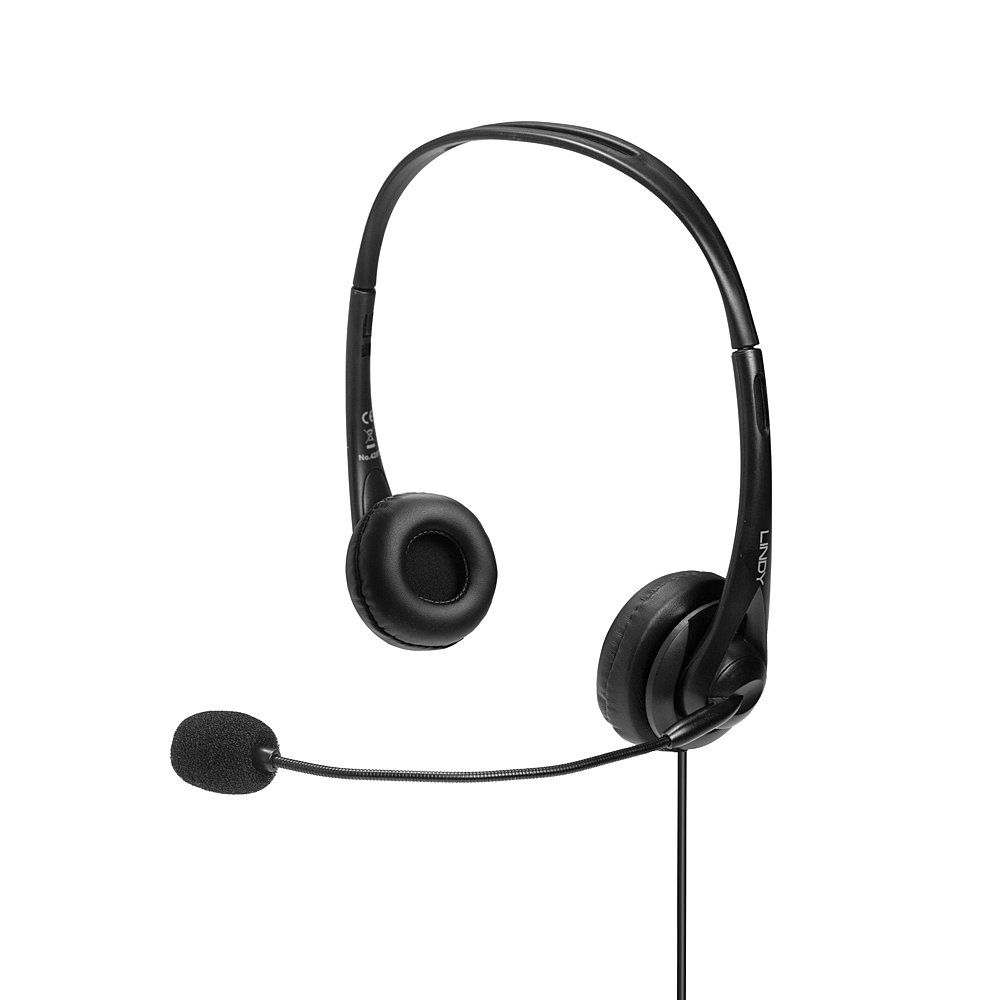 LINDY 42870 Headphones with Microphone