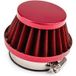 STR8 Filtre à air Powerfilter Shorty PWK/CP droit rouge