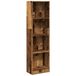 vidaXL Boekenkast 40x24x176 cm bewerkt hout oud houtkleurig