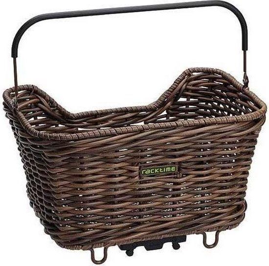 Racktime BASKIT Willow - Front Bicycle Basket - 20L - Brown