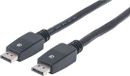 Manhattan 354134 video kabel adapter 10 m DisplayPort Zwart