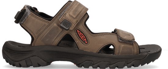 KEEN Targhee III Open teen Sandalen Heren, grey/black 2020 US 9 | EU 42 Trekking & Wandelsandalen