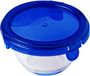 Pyrex Mini glazen schaaltjes, Cook & Go, set van 5, rond, luchtdicht, 0,2 litre