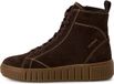 Tamaris - Dames - Biker boots - Leer - Bruin - Maat 40