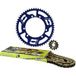 Doppler Kit chaîne Alu bleu 13x53 - 428 Sherco 50cc